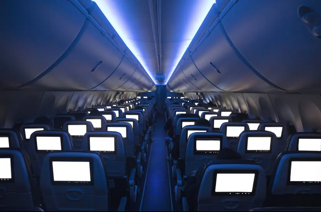Everybody on the flight was forced to watch the same film. Credit: Grant Faint / Getty