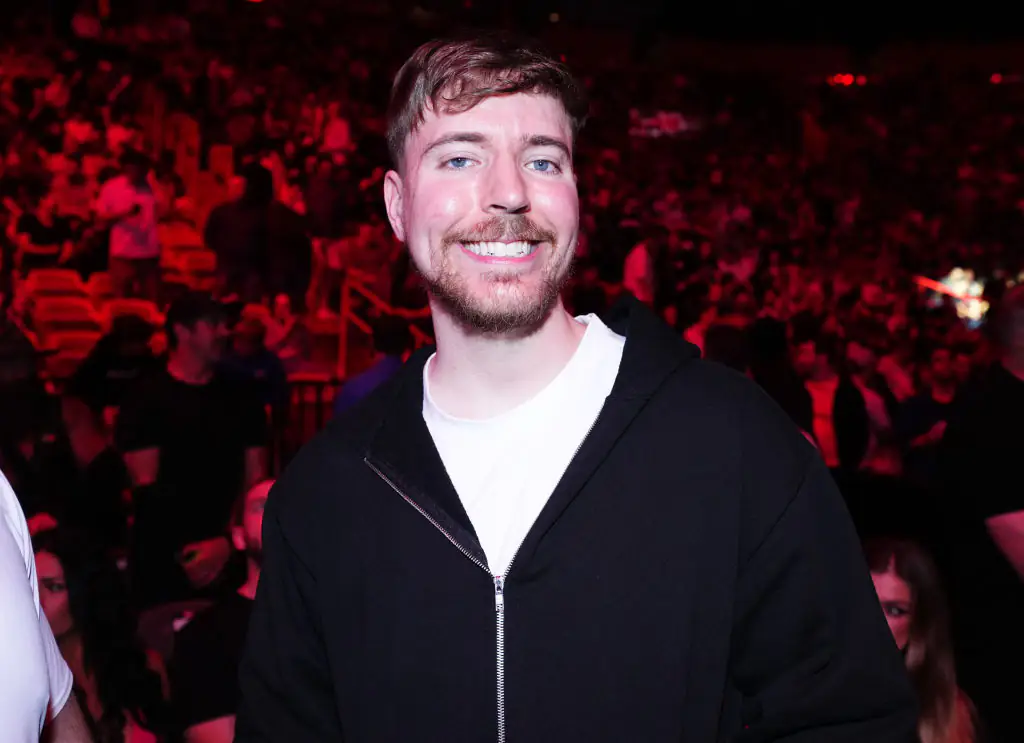 Mr. Beast is known for his high-budget YouTube videos. Credit: Chris Unger / Zuffa LLC / Getty Images.