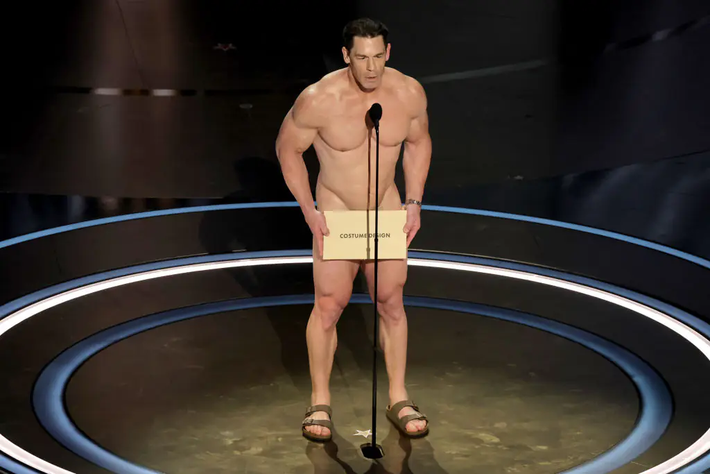 John Cena reveals the surprising worst part about his naked appearance at the Oscars