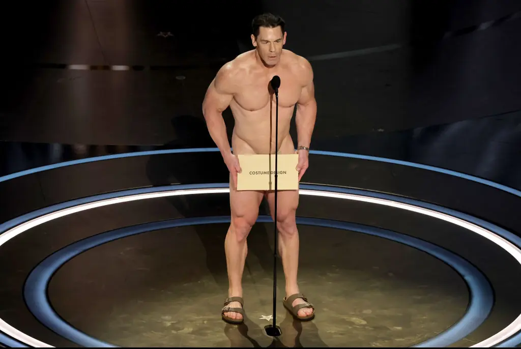 John Cena reveals the surprising worst part about his naked appearance at the Oscars