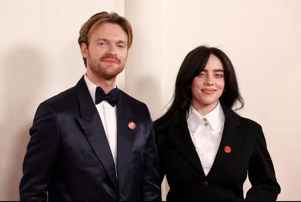 Eilish and Finneas won an Oscar this year. Credit: Marleen Moise/Getty
