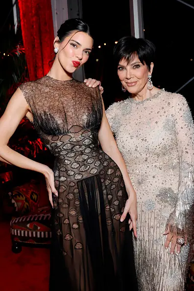 Kendall told her mom Kris where she lost her virginity. Credit: Stefanie Keenan/VF24 / Getty