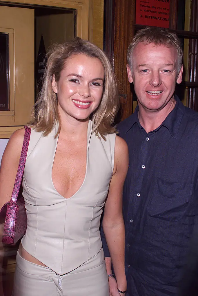 Les Dennis and Amanda Holden had an 18-year age gap. Credit: Gareth Davies / Getty