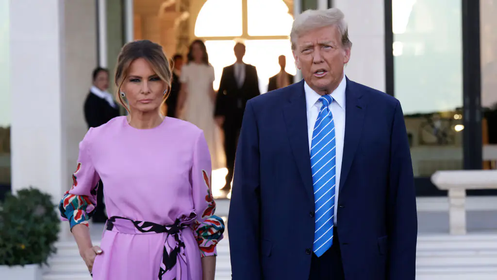  President Donald Trump Melania Trump