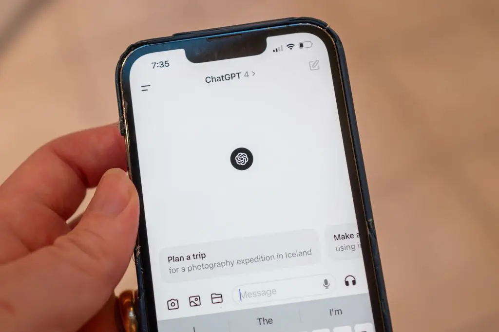 Some people are turning to ChatGPT to improve their messaging on dating apps. Credit: Smith Collection/Gado / Getty
