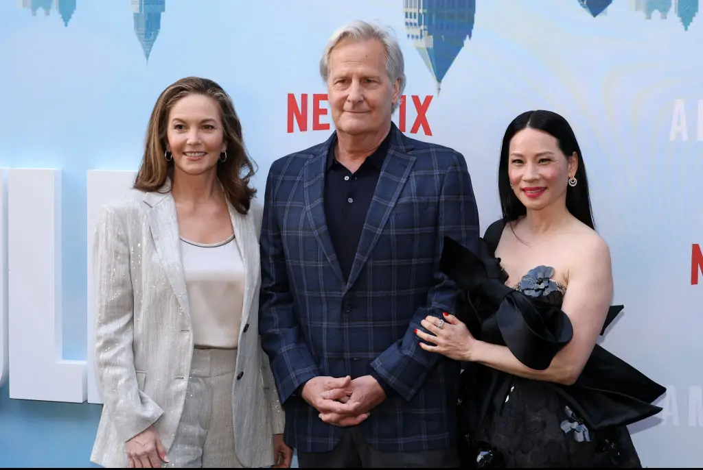 The series stars Jeff Daniels, Diane Lane and Lucy Liu. Credit: Aliah Anderson/Getty
