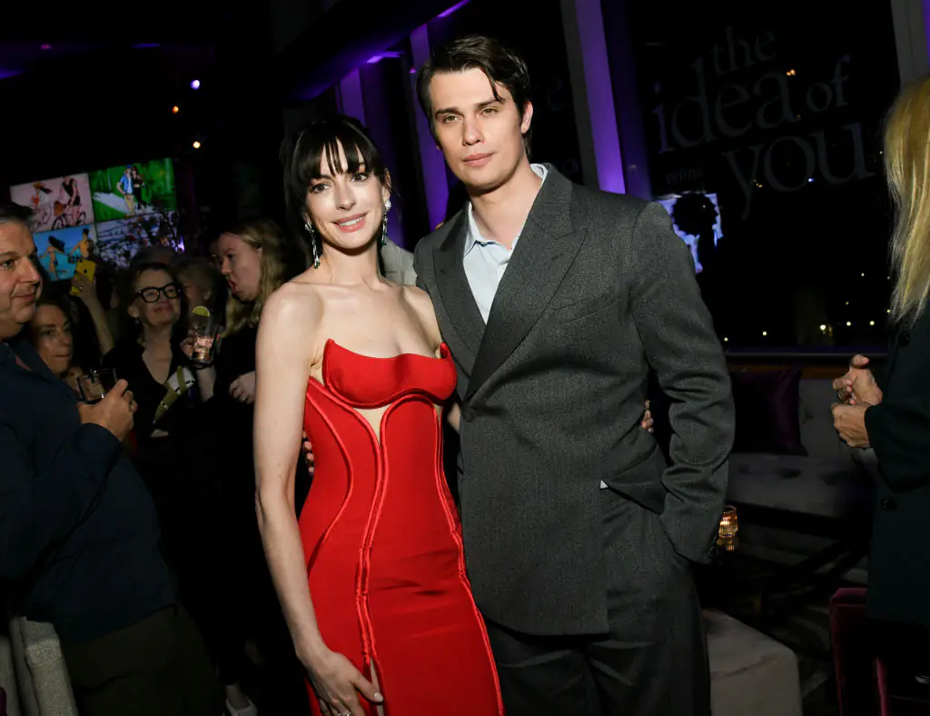 Hathaway stars alongside Nicholas Galitzine in 'The Idea of You.' Credit: Kristina Bumphrey/Variety/Getty