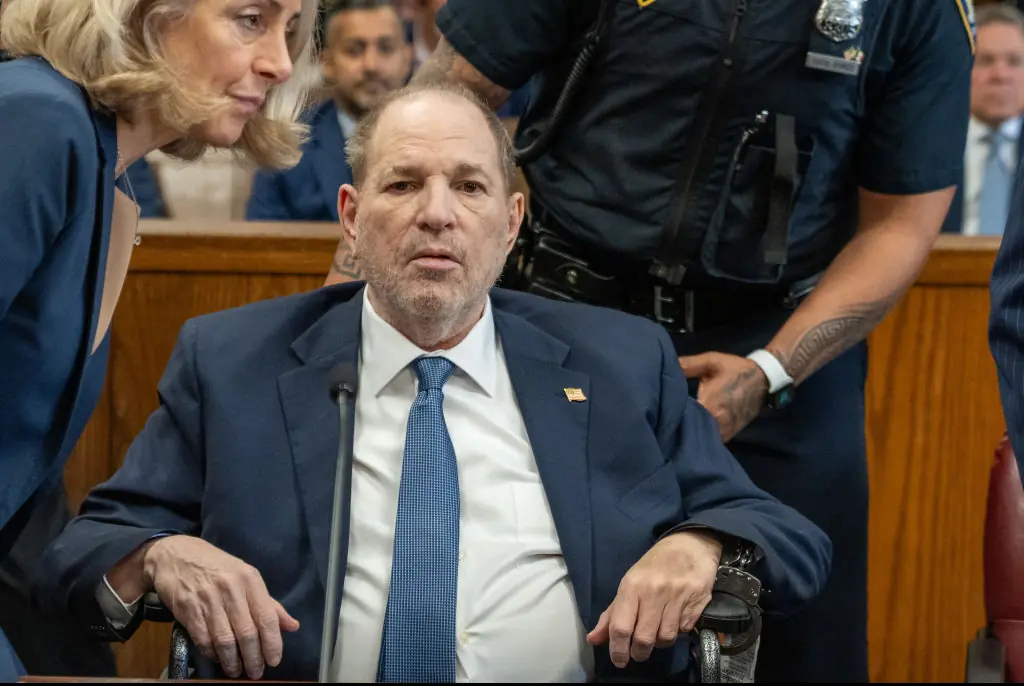 Harvey Weinstein is hospitalized with 'Covid and double pneumonia' amid health struggles in prison