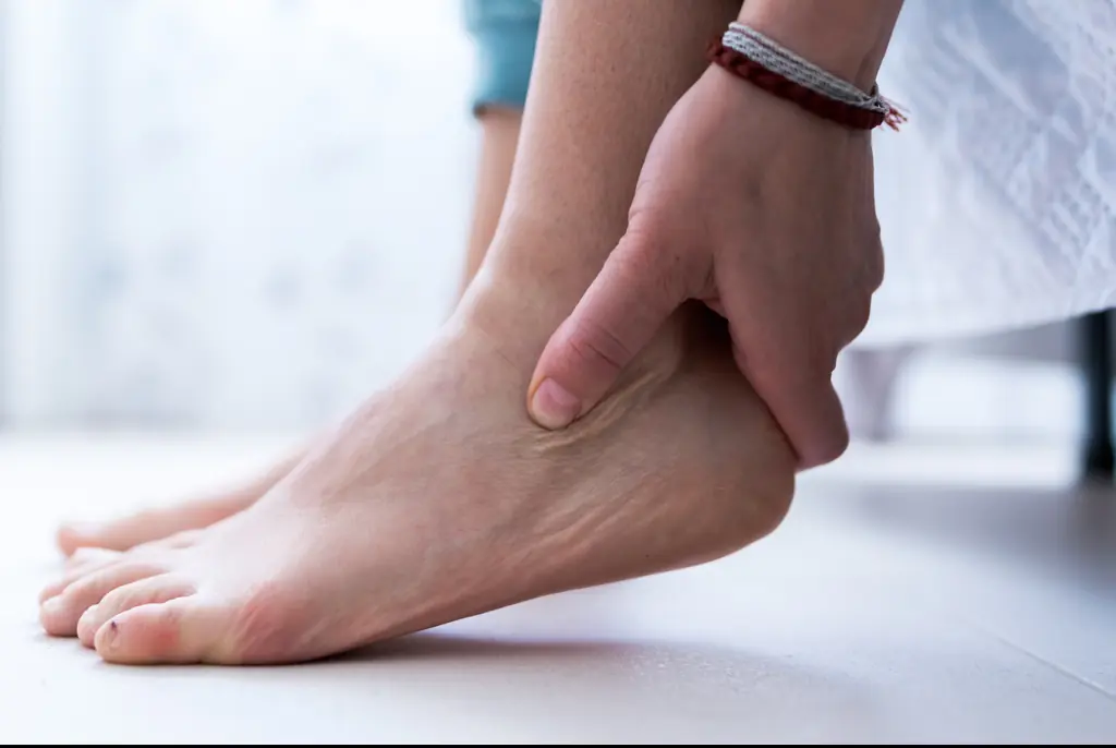Swollen ankles could be an indication of something a bit more severe. Credit: Antonio Hugo Photo / Getty