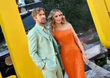 Ryan Gosling and Emily Blunt at the Fall Guy premiere.