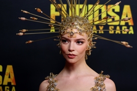 Anya Taylor-Joy wears transparent dress covered in arrows - leaves social media users in awe