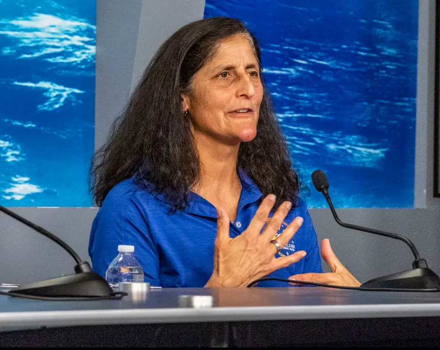  Sunita "Suni" Williams. Credit: Houston Chronicle/Hearst Newspapers / Getty