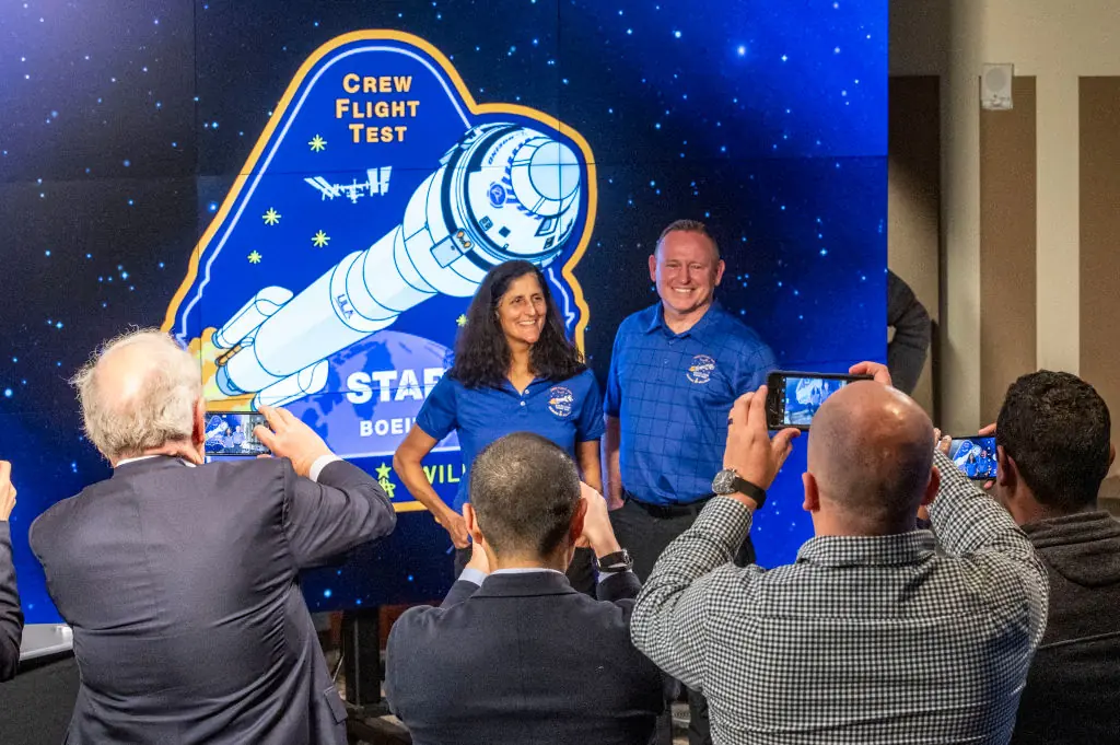 Sunita Williams and Barry ‘Butch’ Wilmore have been stranded in space since June last year. Credit: Houston Chronicle/Hearst Newspapers / Getty