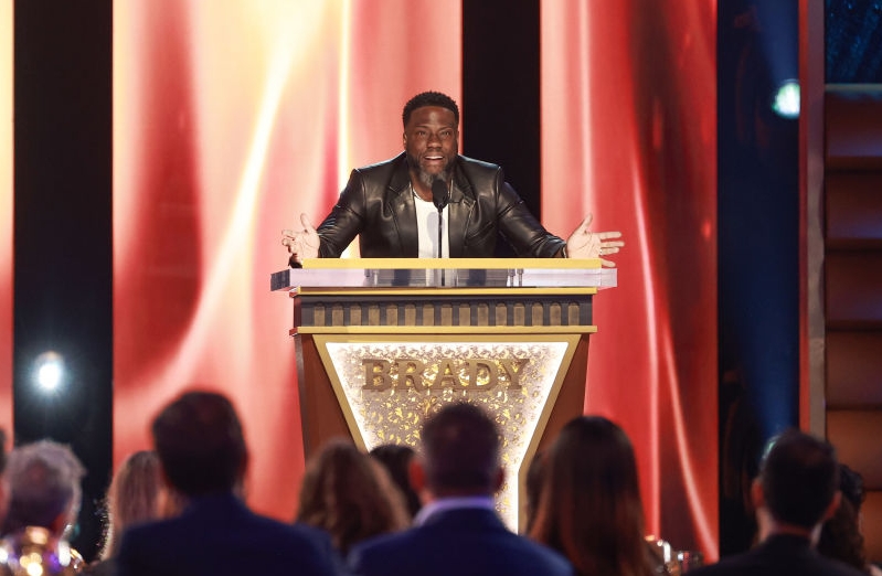 Kevin Hart at Tom Brady's Roast