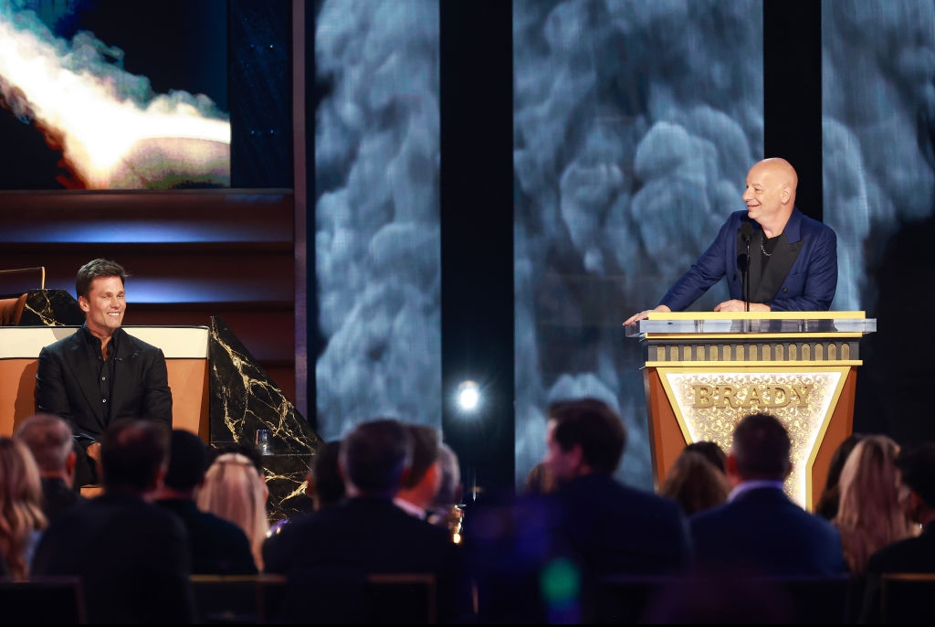 Jeff Ross at the Roast of Tom Brady