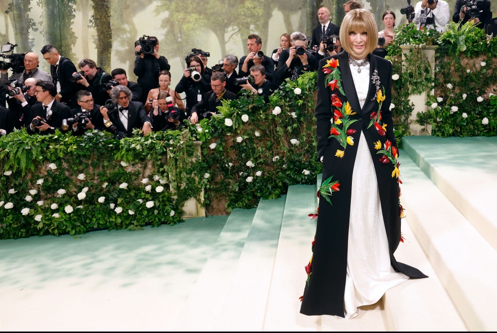 Anna Wintour at the Met Gala 2024.