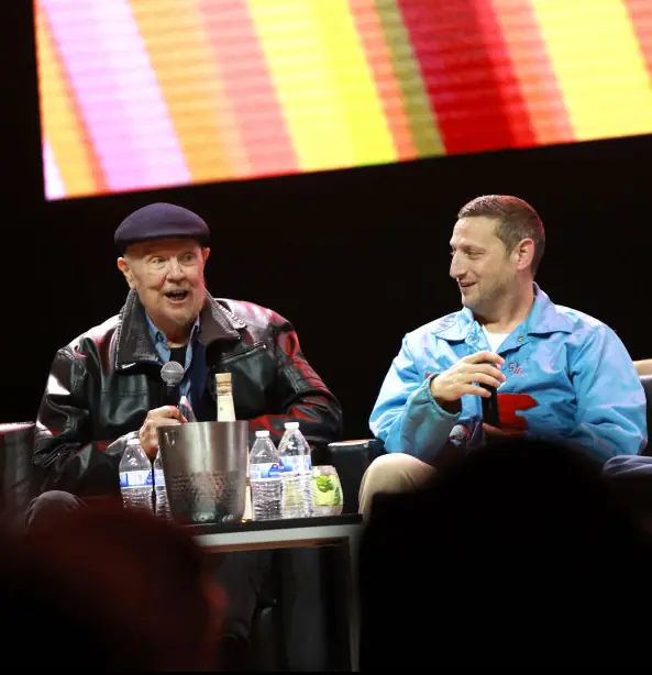 Wiff and Robinson together in 2024. Credit: Matt Winkelmeyer/Getty Images for Netflix