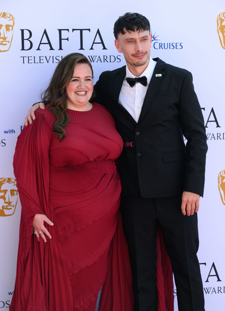 Show creator Richard Gadd with co-star Jessica Gunning.