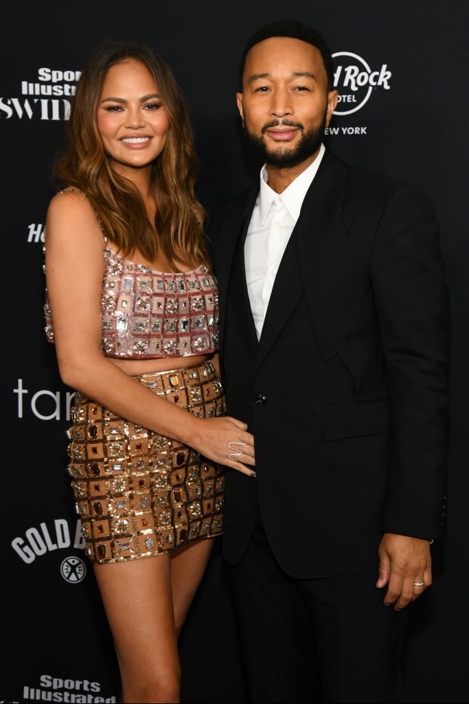 Chrissy Teigen and John Legend.