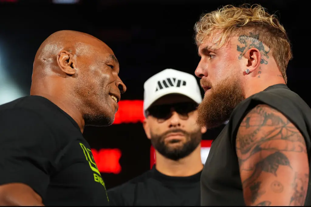 Tyson vs Paul was one of this year's most anticipated sporting events. Credit: Cooper Neill/Getty/Netflix 