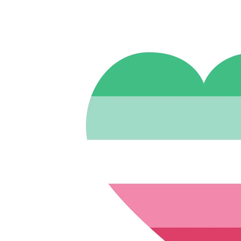 The Abrosexual flag. Credit: SUTHIDAX/Getty