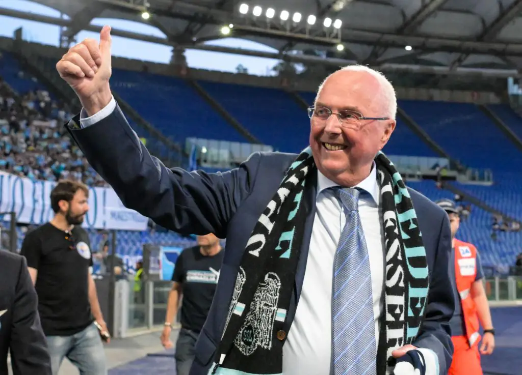 Former England manager Sven-Goran Eriksson has died aged 76.