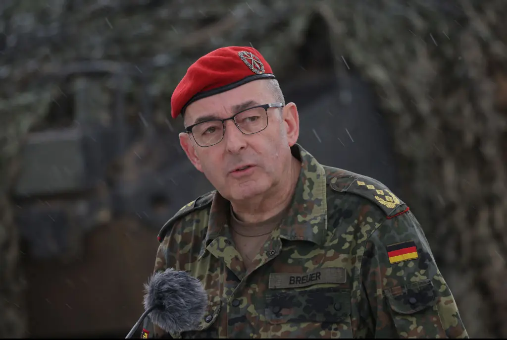 General Carsten Breuer. Credit: Sean Gallup / Getty