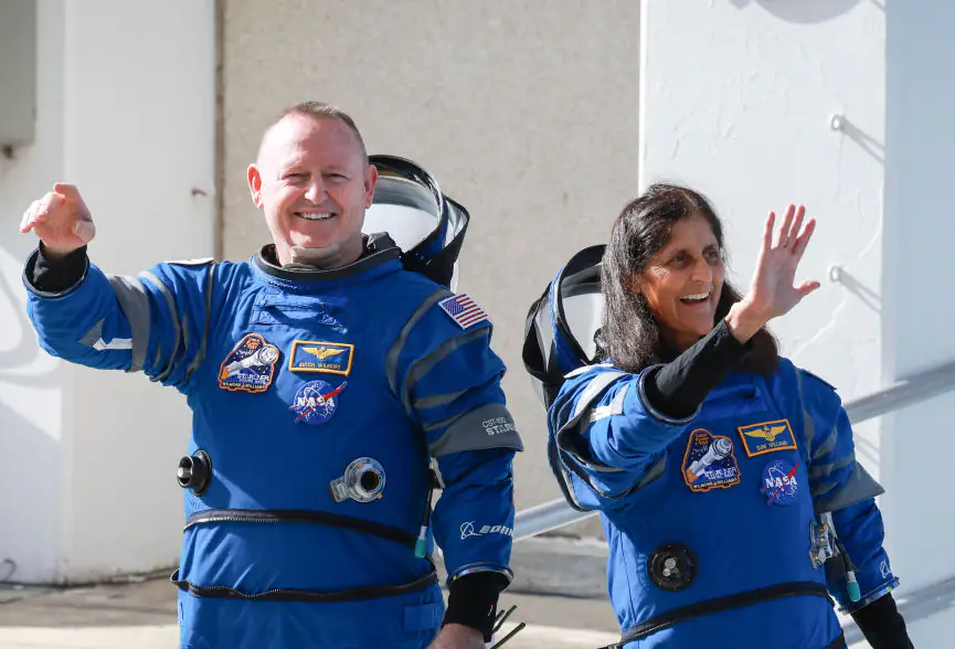 Wife of 'stranded' NASA astronaut shares health issue he's struggling with after 9 months in space