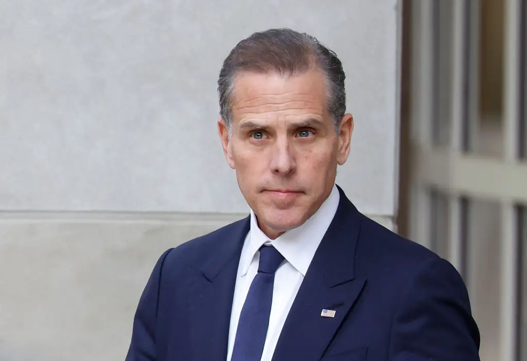 Hunter Biden shared an update on his dad's condition. Credit: Anna Moneymaker/Getty Images