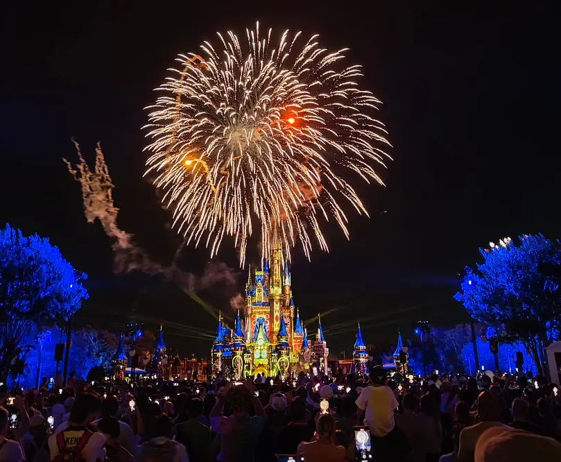 The incident took place prior to Disney's iconic fireworks show. Credit: Gary Hershorn/Getty Images