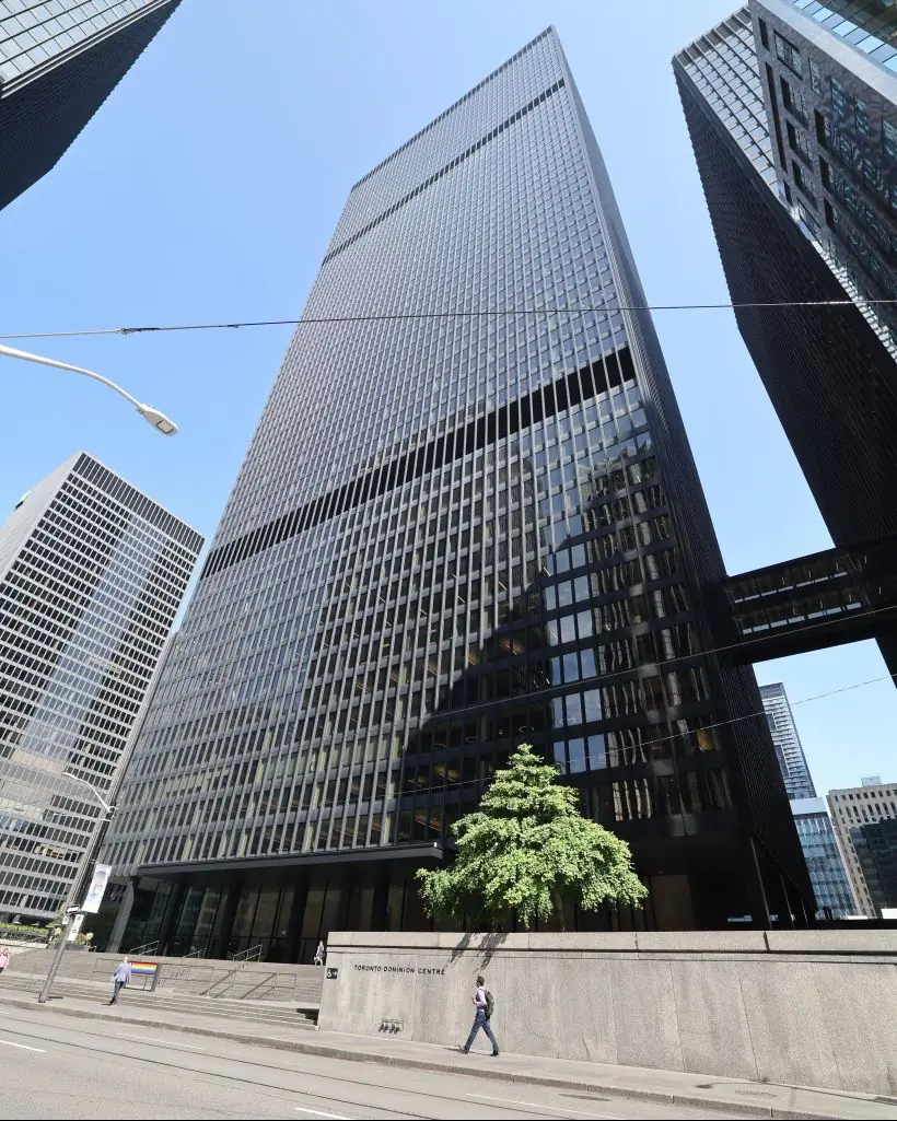 The tragedy happened at the Toronto-Dominion Center. Credit: Richard Lautens/Getty