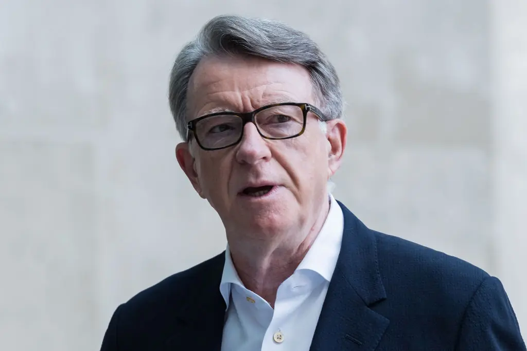 Lord Mandelson was arrested. Credit: Wiktor Szymanowicz / Getty