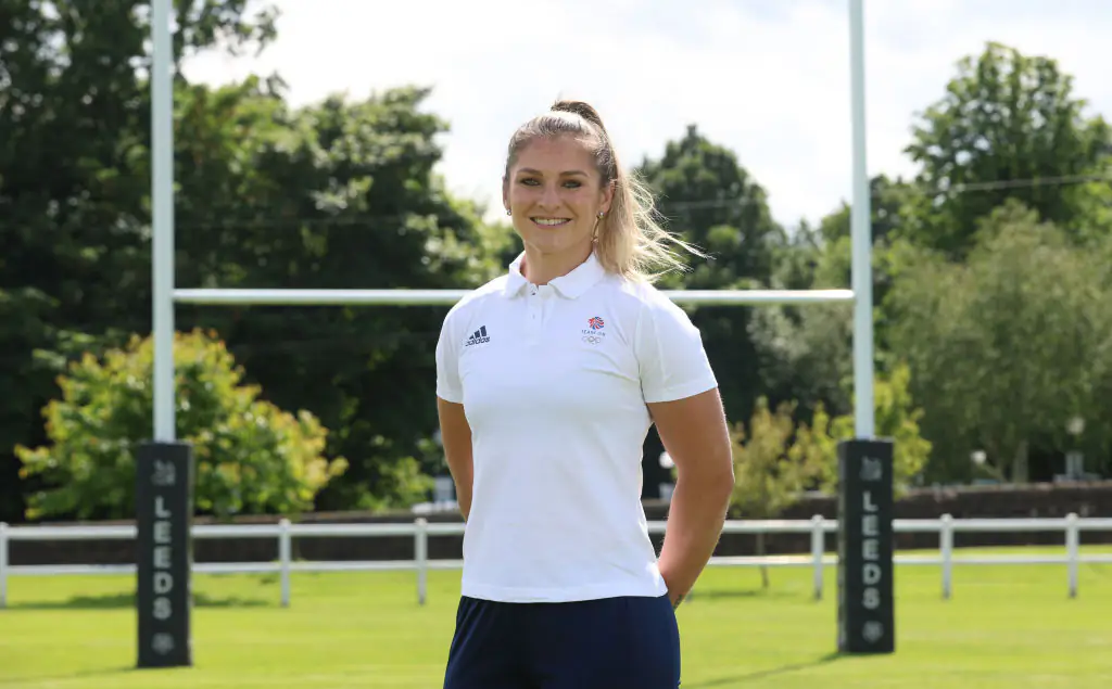 Amy Wilson-Hardy withdrew from the Olympics after it was revealed that she was being investigated for her racist comments. Credit: Nathan Stirk / Getty