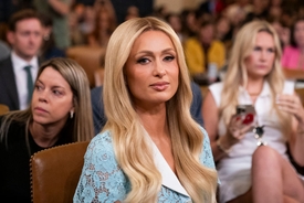 Paris Hilton freaks out social media users with 'insane' voice change during Capitol Hill speech