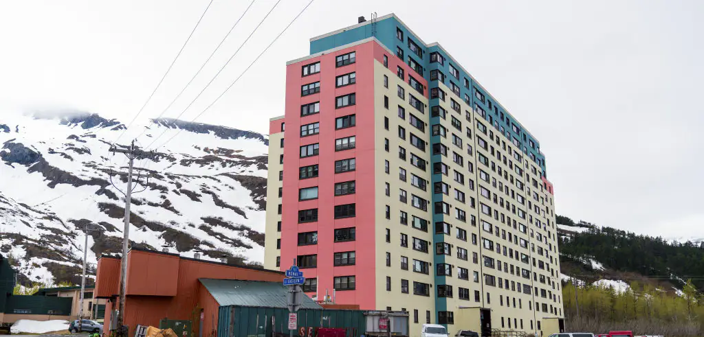 Alaskan city is so remote all of its residents live inside one building