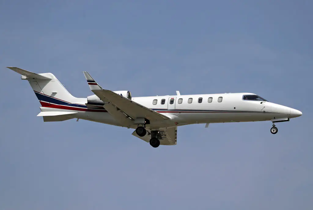 The Learjet's landing gear is believed to have failed (stock image). Credit: JoanValls/Urbanandsport /NurPhoto via Getty Images