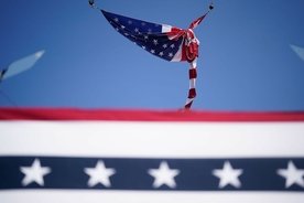 Tangled flag that 'looks like an angel' has people convinced Trump was protected by God amid shooting
