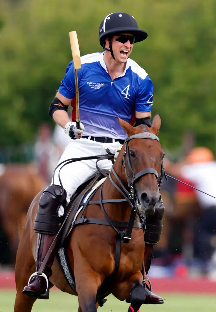 Prince William has previously played polo with Kapur. Credit: Max Mumby/Indigo/Getty Images