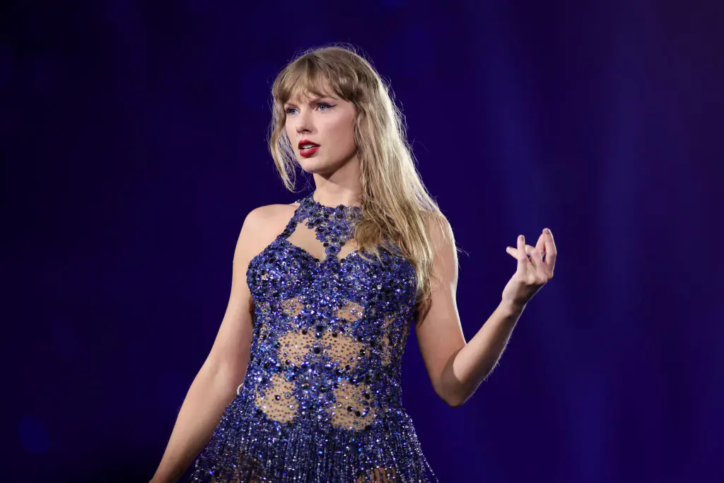 Taylor Swift appears to have made a subtle comeback against Donald Trump. Credit: Andreas Rentz/TAS24 / Getty Images