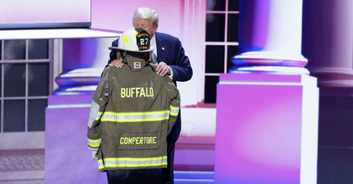 The reason why Pennsylvania rally victim's surname was spelled wrong on fire jacket brought out by Trump