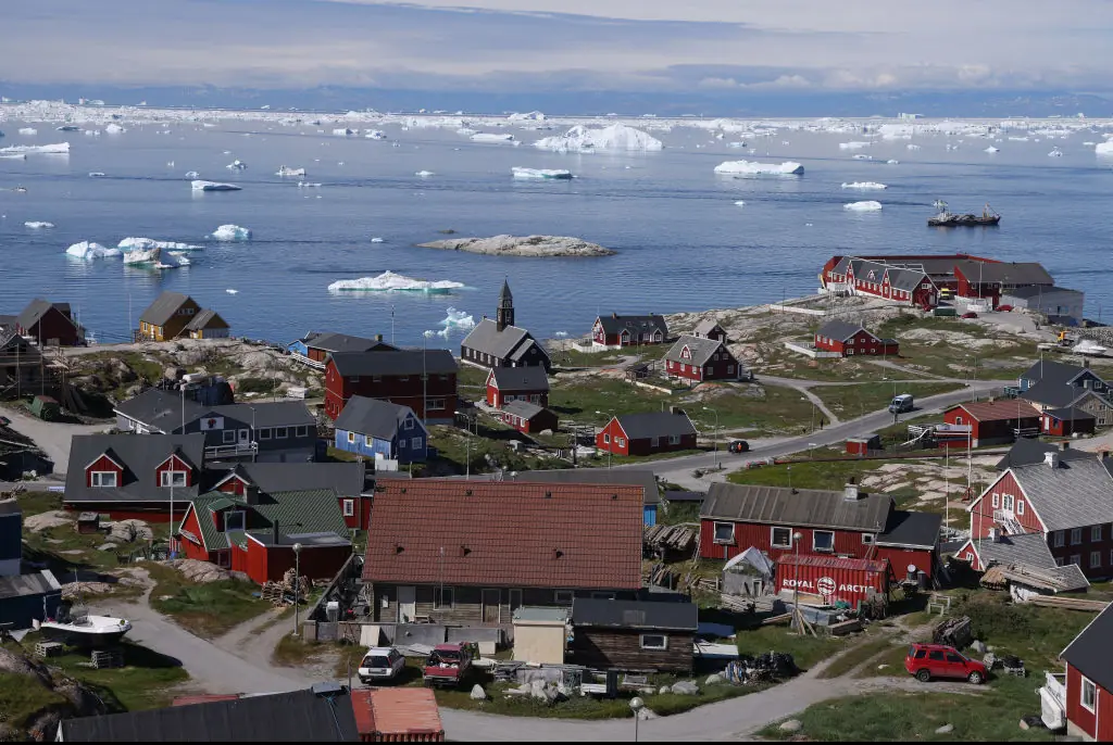 The people of Greenland with vote on Tuesday. Credit: Sean Gallup / Getty