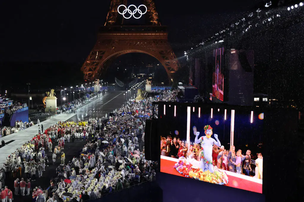 The ceremony did not sit well with some viewers. Credit: Pool / Getty