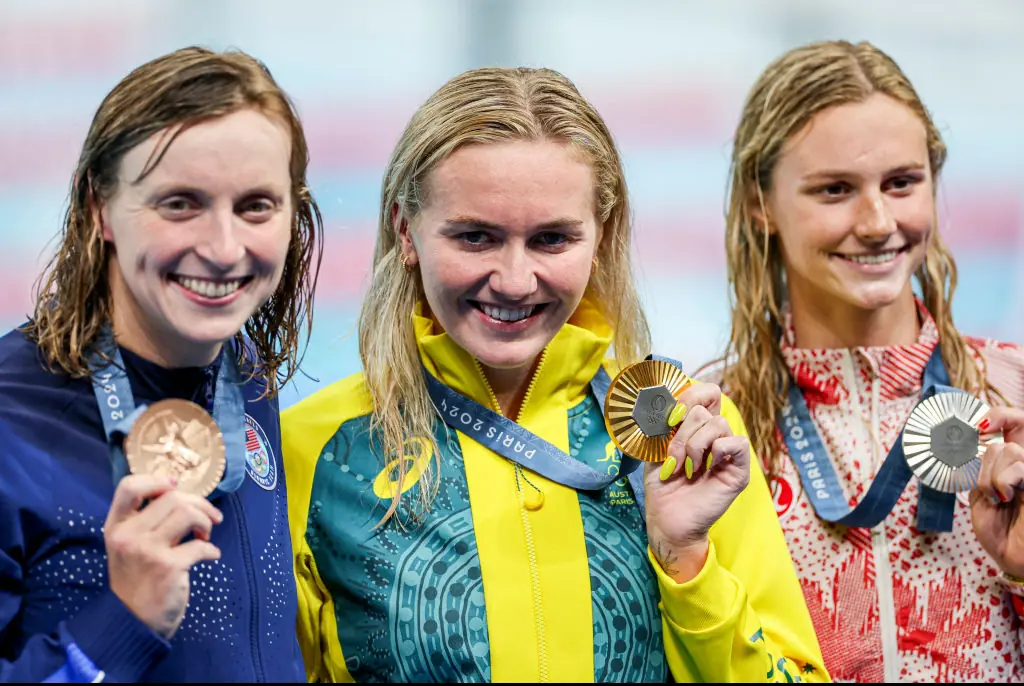 Titmus won gold in the 400m Freestyle. Credit: DeFodi Images/Getty