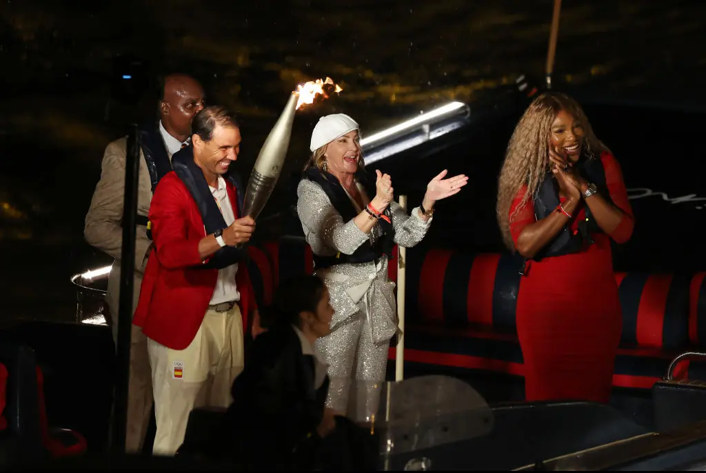Williams was involved with the opening ceremony. Credit: Alex Davidson/Getty