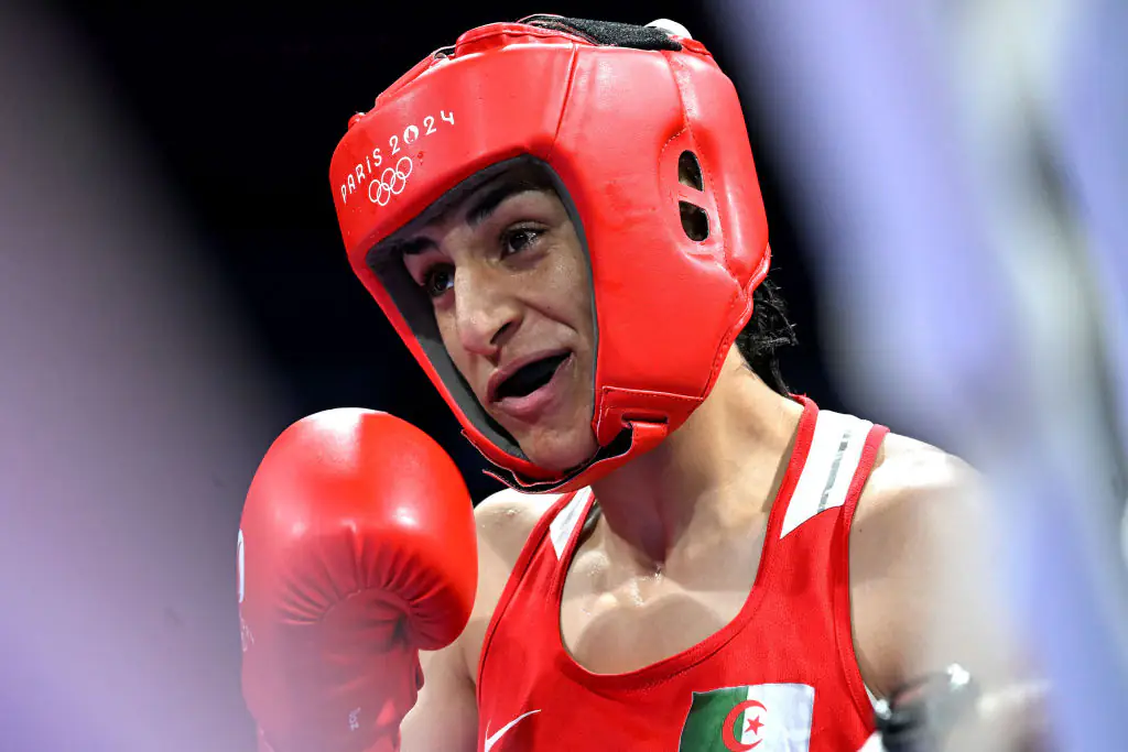 Imane Khelif. Credit: Anadolu/Getty