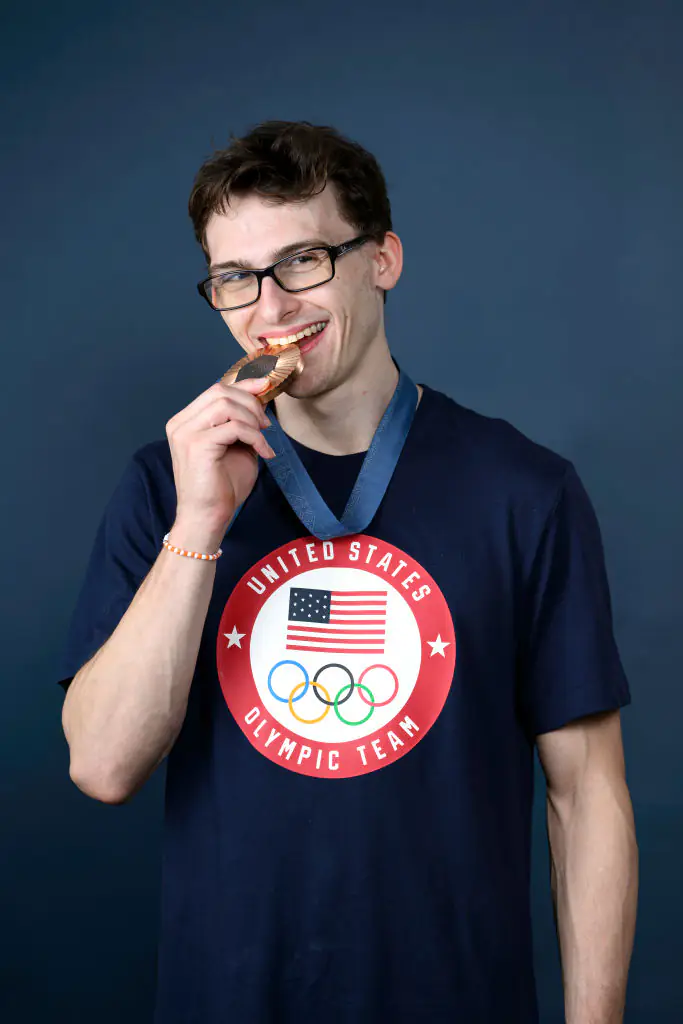 The internet can't stop thirsting over 'pommel horse guy.' Credit: Kristy Sparow/Getty