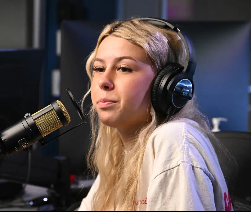 Haliey Welch has faced scrutiny after fans lost money on her memecoin. Credit: Michael Tullberg/Getty Images