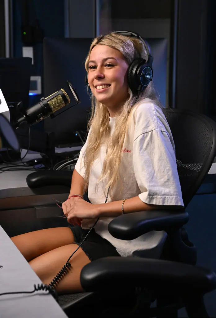 Hailey Welch launched her crypto coin earlier this month. Credit: Michael Tullberg  / Getty