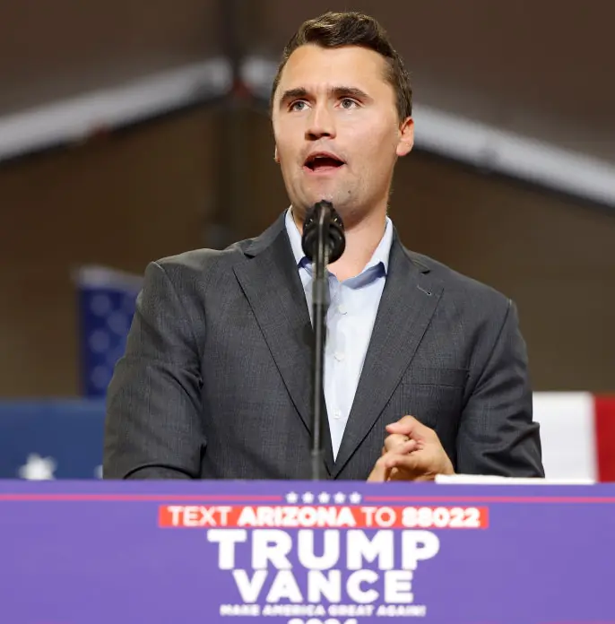 Charlie Kirk was shot on Wednesday, September 10. Credit: Anna Moneymaker / Getty