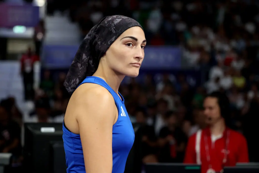 Carini has now offered Khelif an apology after claiming that her lack of sportsmanship was not "pre-meditated." Credit: Richard Pelham/Getty 